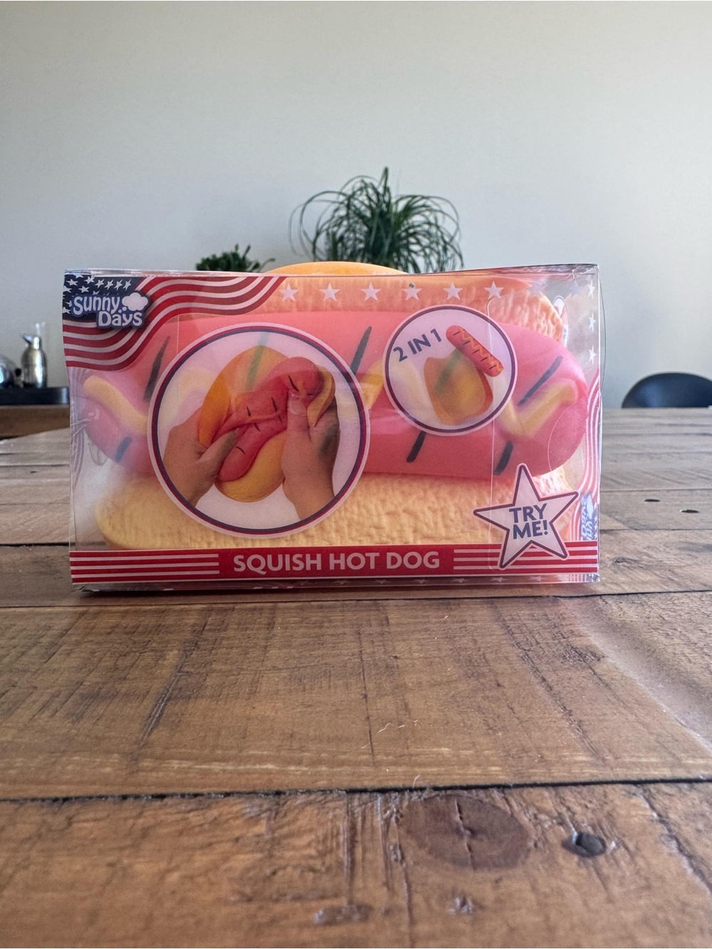 Sunny Days Squish Hot Dog